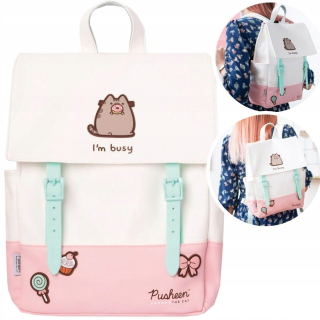 Jednokomorový školský batoh Pusheen Erik, viacfarebný
